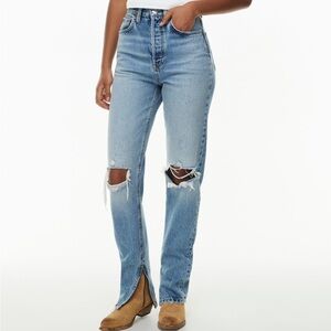 RE/DONE High Drainpipe Jeans